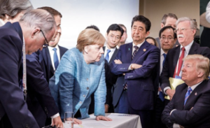 Merkel trum pampfrhetorik