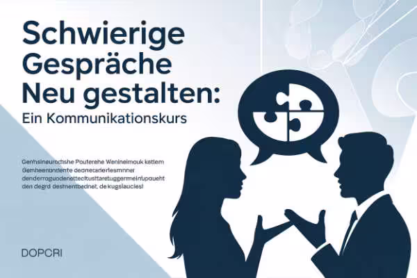 Schwierige Gespräche neu gestalten: ein Kommunikationskurs